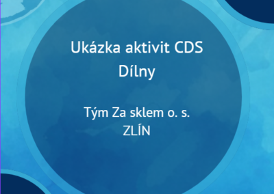 Ukázka aktivit CDS – Dílny