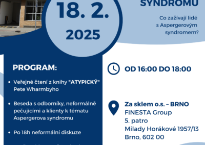 Mezinárodní den Aspergerova syndromu v Brně