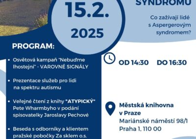 Mezinárodní den Aspergerova syndromu v Městské knihovně